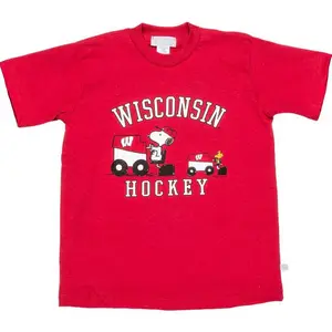 Vintage 90s THIRD STREET WISCONSIN HOCKEY T-SHIRT Menswear Top Basketball Graphics Tee Streetwear Tshirt Man Unisex Comfort Tee T Shirt Sweatshirt Hoodie