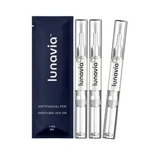 Lunavia Antifungal Pen - 25% Undecylenic Acid Nail Repair Treatment for Athlete's Ft, Jock Itch, Ringworm Cure