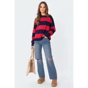 Logan Light Knit Oversized Sweater