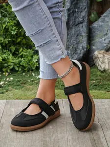 Lightweight Outdoor Fashion Comfortable Training Running Shoes, Women's Walking Shoes, PU Leather, Rubber Sole, All Seasons, Walking Running Sneakers
