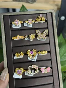 Iries(10330)gc.12 rings sizable copper(size3 to size 13)