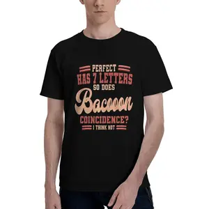 target shirts bacon Perfect Has 7 Letters So Does Bacon Funny T-Shirt | Food Lover Graphic Tee