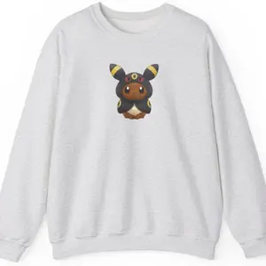 Umbreon  Poncho Sweater Casual Womenswear Pullover Sweatshirts with Unique Poncho Design for Versatile Wear and All-Day Comfort - Elegance, Hoodie