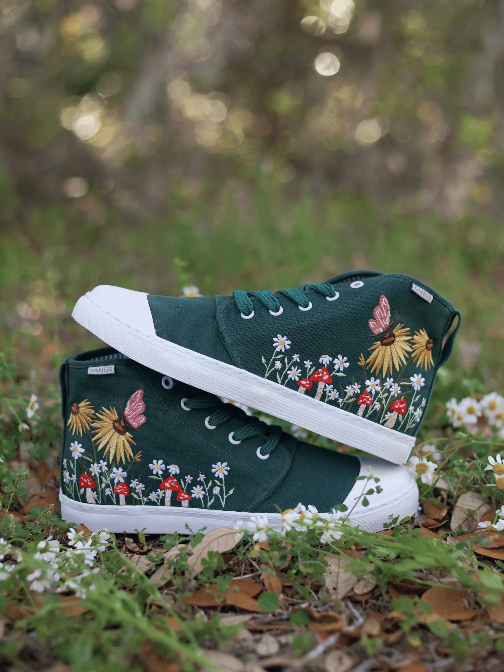 Fluttering Fields High Top