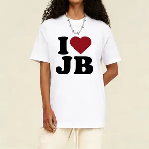 Coachella 2026 Tee,I LOVE JB comfy T-Shirt ,Concert Pop Hip Hop