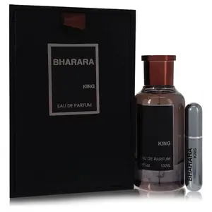 Bharara King Eau de Parfum Spray 3.4 Fl Oz 100 ML Citrus Freshness Bold Sophisticated Fragrance with Orange Bergamot Lemon Fruity Notes for Men