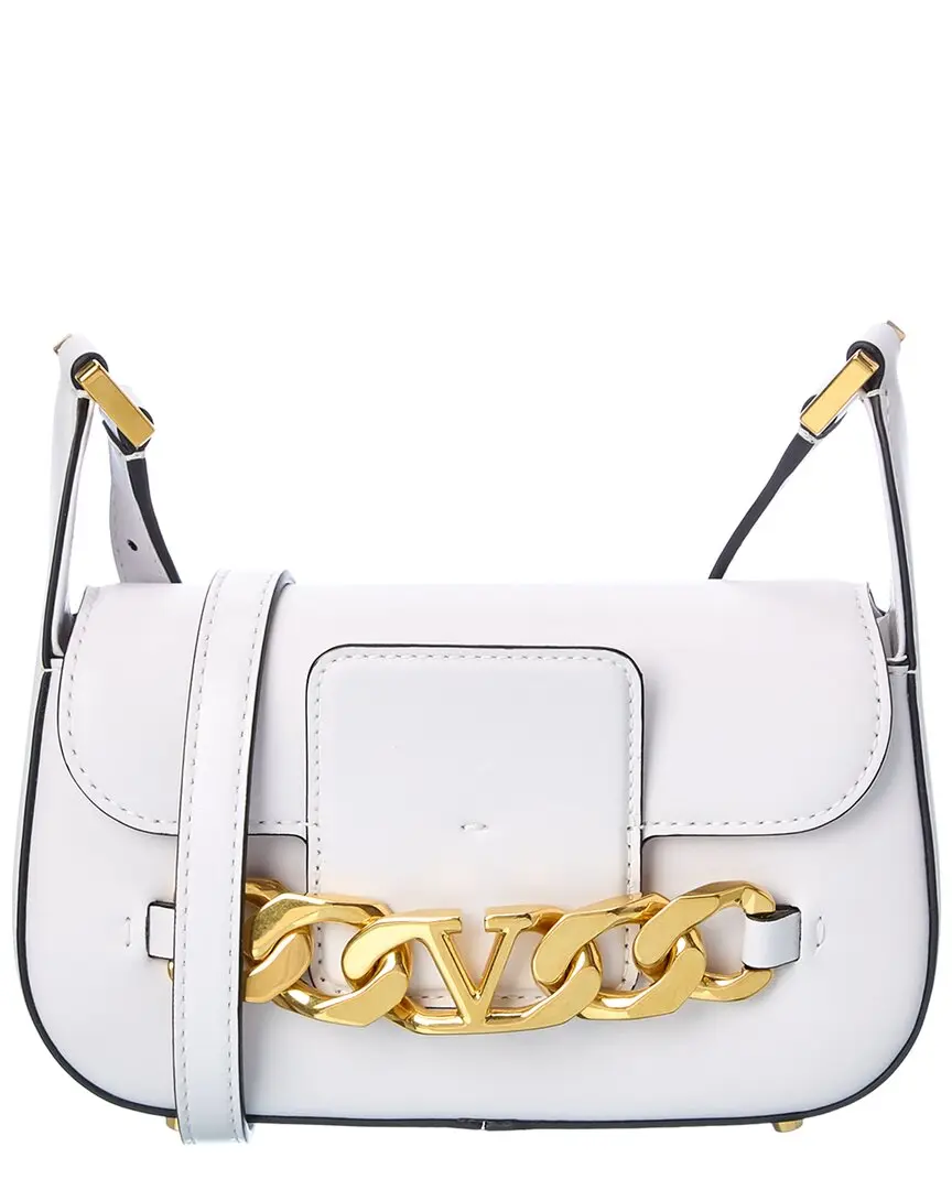 Valentino VLogo Chain Small Leather Shoulder Bag