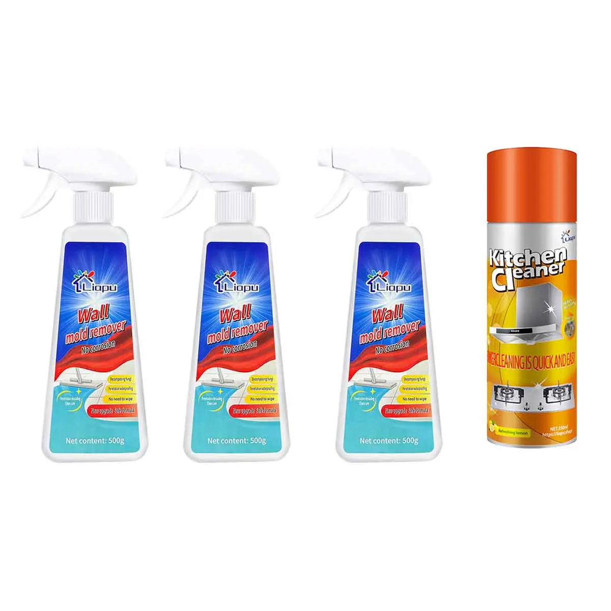 3 PC+Kitchen Cleaner