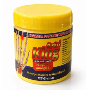 Artri King Gel reinforced  with Ortiga and  Omega 3 125g Massage gel