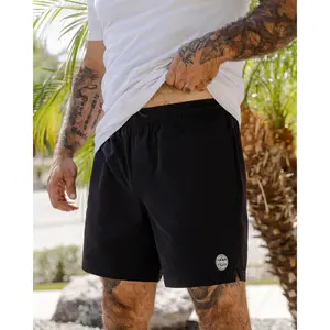 Black 7" Boardshorts