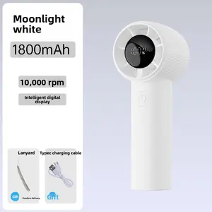 Handheld small fan, compact high-speed cooling semiconductor fan, portable mini electric fan