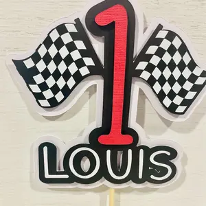 Racecar Cake Topper