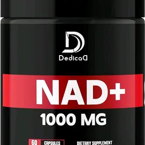 Pure NAD+ Supplement for Energy and DNA Repair - Aging Defense and Brain Function - 90 Capsules