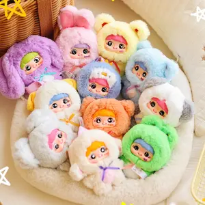 YAYA One Year Old Plush Toy Doll ，Bunny Plush Dolls， clothing decoration，Stuffed Animal