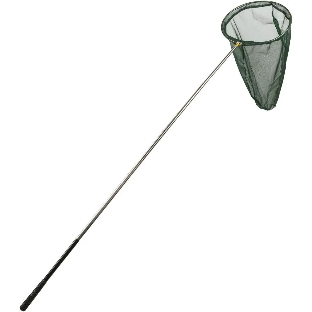 Professional Insect and Butterfly Net with 14" Ring, 26" Net Depth, 59" Telescopic Handle Full Extends to 73" Lockable
