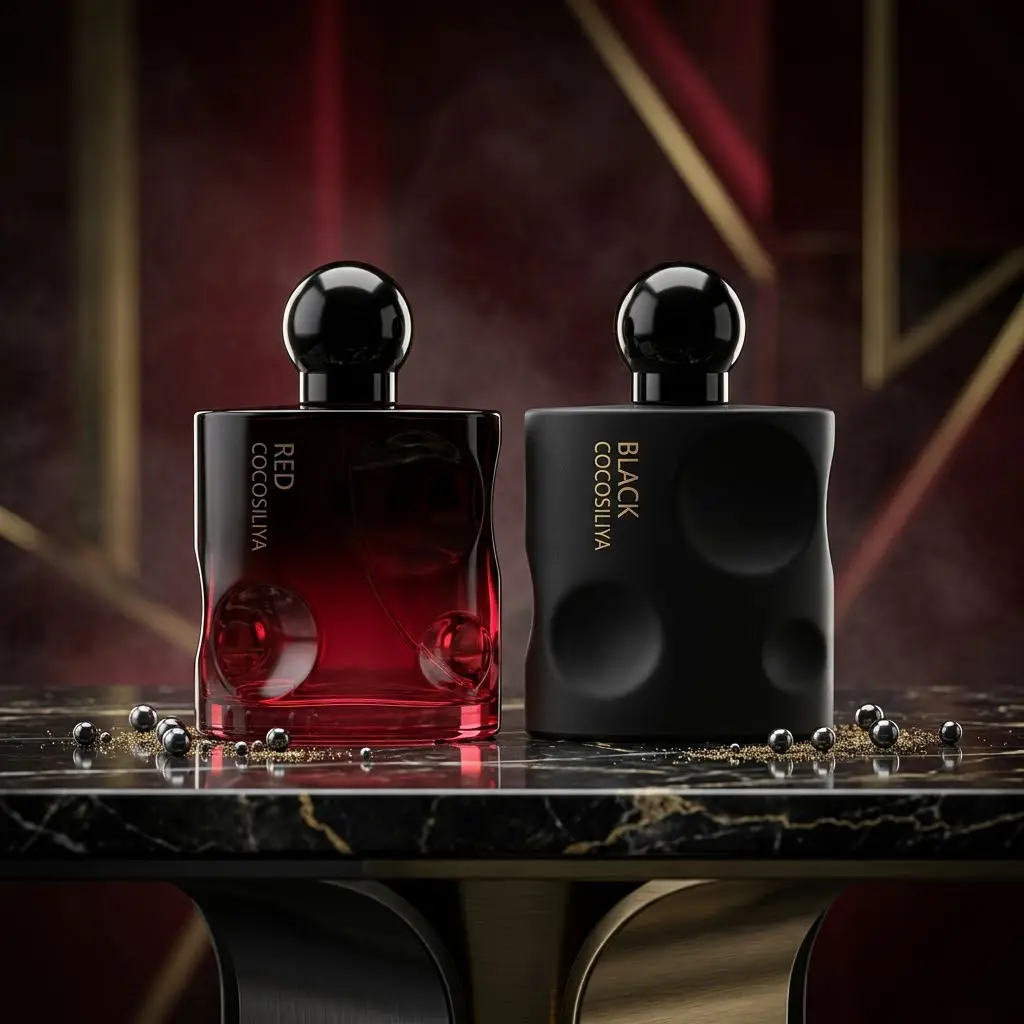Lovers Ladies Perfume Black Red Floral and Fruit Party Fitness Business Perfume Couple Dating Holiday Gift Perfume