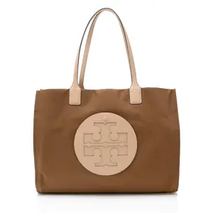 Pre-owned Tory Burch Leather Tote Bags Nylon Ella Tote