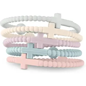 Jesus Bracelets - Cross Silicone Bracelet