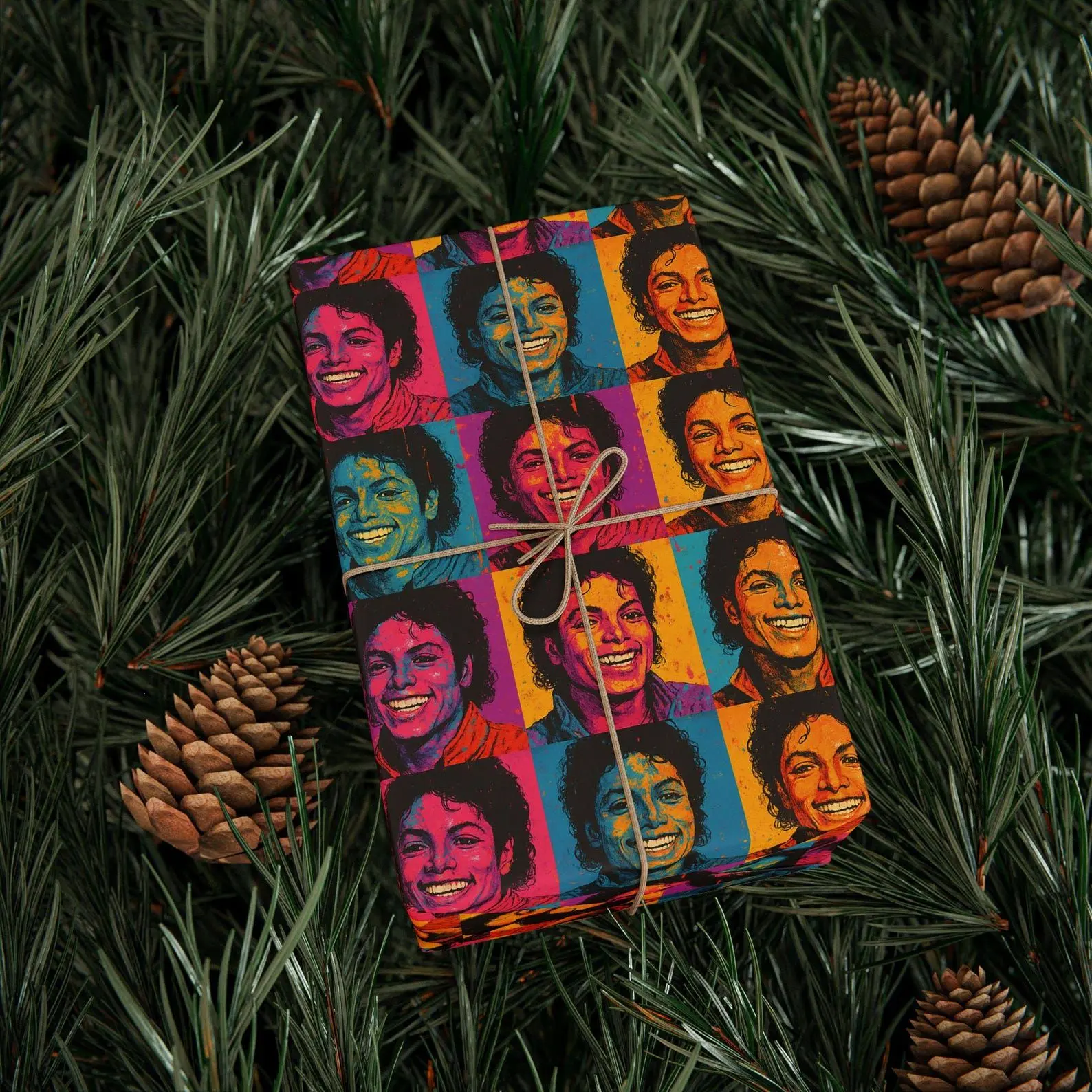 Michael Jackson Inspired Wrapping Paper