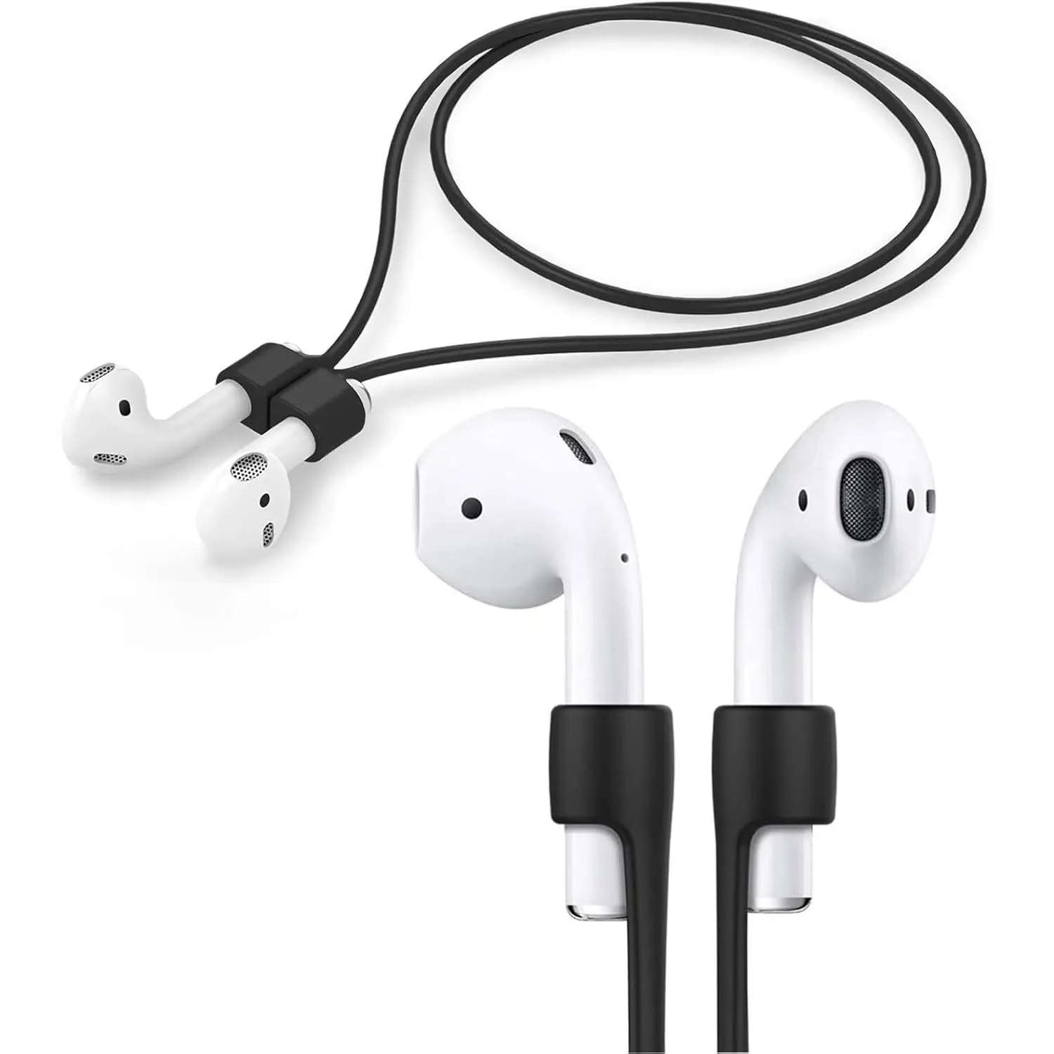 3 Pack  Anti Lost Straps for AirPods Black   Lanyard for  Rope Cord
