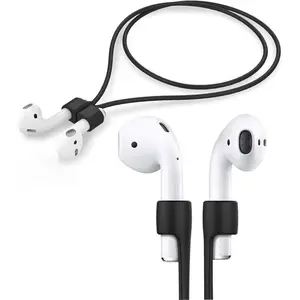 3 Pack  Anti Lost Straps for AirPods Black   Lanyard for  Rope Cord