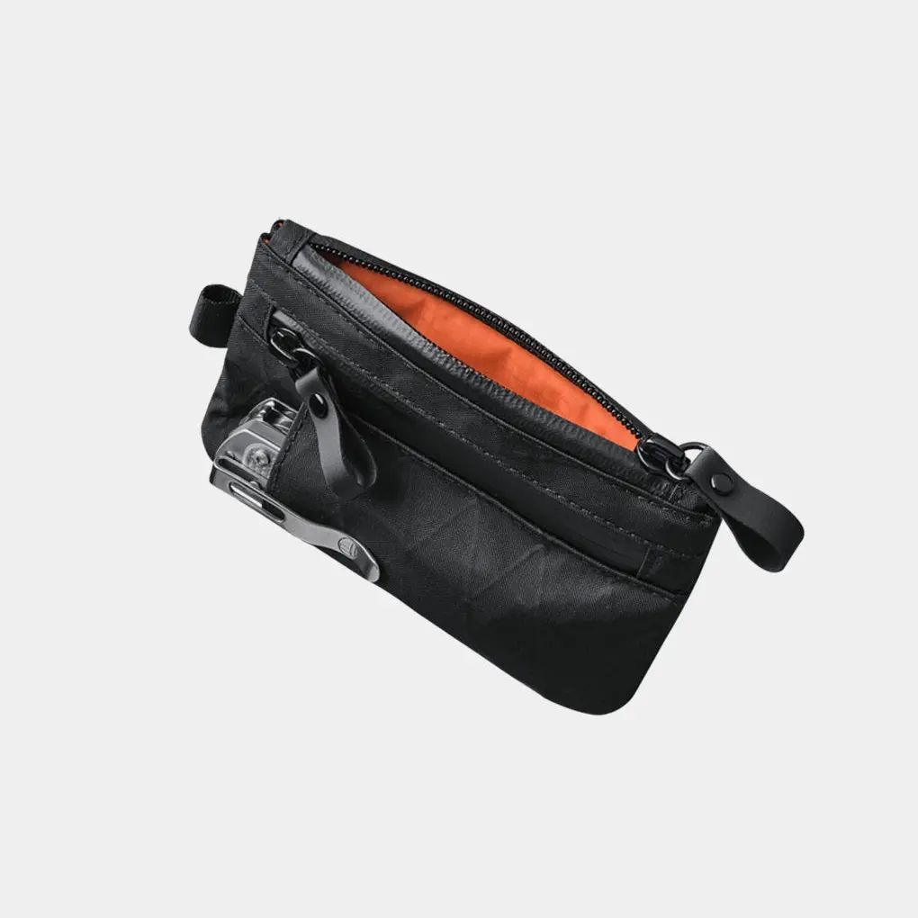 ALPAKA Zip Pouch Pro - Minimalist Zipper Wallet - with RFID Blocking ID Card Holder Wallet with Zipper for Men with Multi-tool Slot