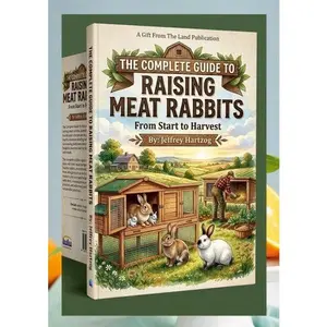 Meat Rabbit Production Complete Guide Book for Growing Meat Rabbits, Agriculture & Forestry Reference Book