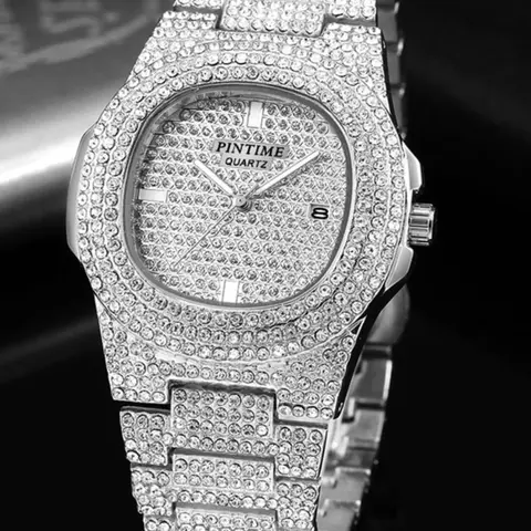 1 Piece Women's Elegant Decorated Analog Quartz Watch, Fashionable Wristwatch Luxury Round Dial Calendar Watch for Women & Girls, with Box