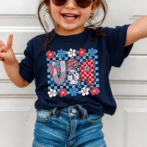 [Made in USA] Youth and Adult USA 4th of July shirt, Patriotic Feminist Fourth of July clothes for Kids, 250 Years of Independence Top, Family clothing, Youth clothes, Unisex Classic Fit 100% Cotton Casual Tee