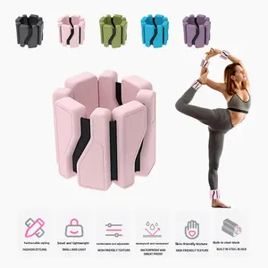 Adjustable Weight Silicone Wristband and Ankle Strap, Daily Running Equipment, Sandbag Exercise Weight