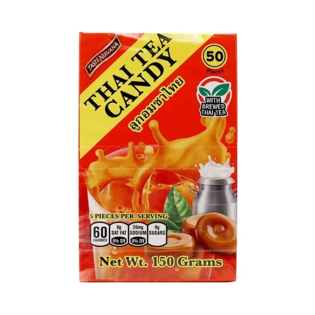 Taste Nirvana Ambient Traditional Sweet Hard Candy - Black Tea, Milk Powder Infused, 150g, Creamy