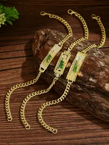 1 Piece San Judas Tadeo Bracelet, Exquisite Saint Jude Bracelet Saint Judas Chain, Catholic Mexican Bracelet For Men, Cubic Crystal, Cuban Bracelet