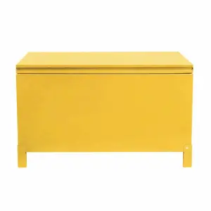 GAOMON 36" Yellow Truck Tool Box, Heavy Duty Metal Storage Organizer with Locking Tongue, Weather-Resistant Seal, Safe Hinge for Truck Pickup RV Garage