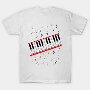 Beat It Michael Jackson Piano Graphic Tee, Beat It MJ Music T-Shirt, a Perfect Gift for Fans