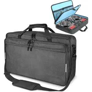 DJ Controller Bag Compatible with FLX4, FLX2, REV1, DDJ SB3, DDJ SB2, DDJ 400, DDJ RB, DDJ200, Pro FX, MPFX, DJ2GO2 , Mix II, Party Mix, 200 MK2 DJ Controller, S-21.6''Lx13''Wx4.7''H