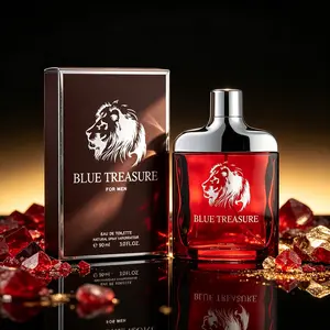 Men's Signature Pheromone Fragrance Perfumes - Long-Lasting Bold Floral Scent, Fruity-Earthy Woody Scent, Charming Appeal for Captivating Connections, Holiday Gift Fragrance Cologne