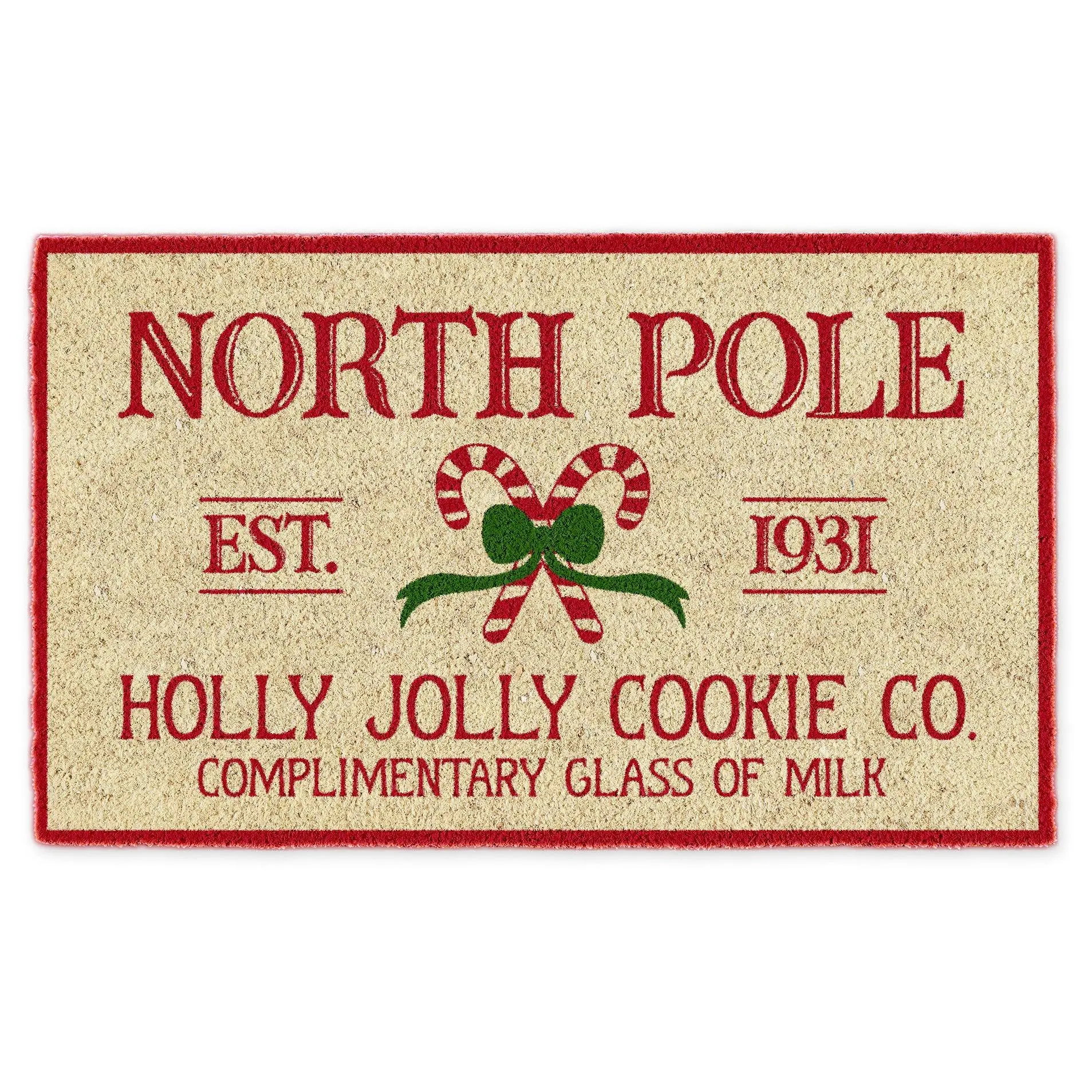 Design Imports Holly Jolly Cookie Co. 17" x 29"Doormat