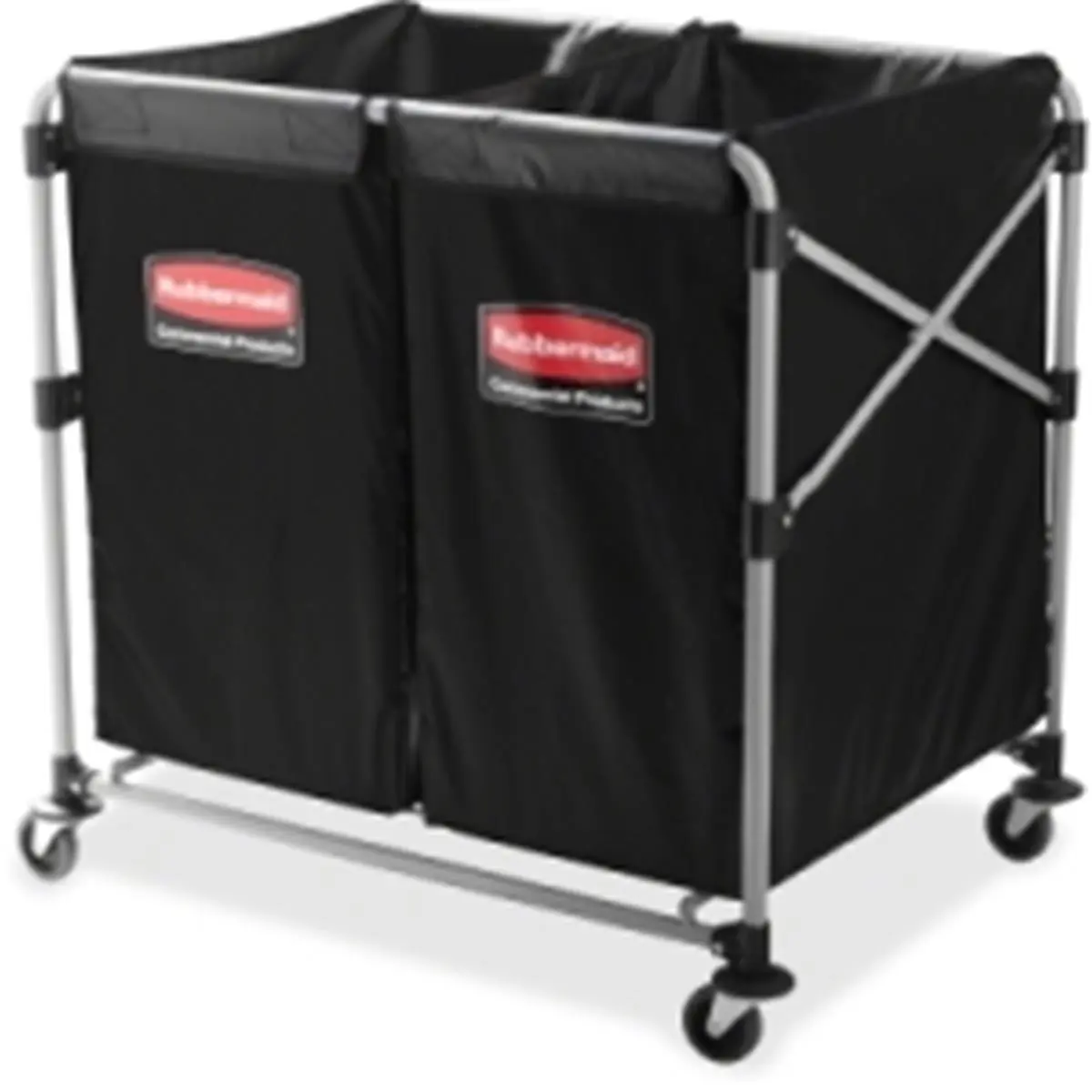 212 MAIN Rubbermaid Collapsible Foldable Wagon - Heavy-Duty X-Cart with Foldable Frame for Bulk Transport, Mobile Trolley (Sports Collectibles Accessories), Folding Trolley