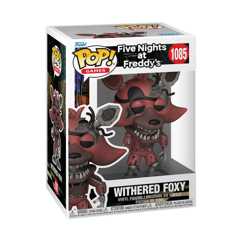 Funko Pop! Five Nights at Freddy's - Withered Foxy #1085 Collectible Pop Vinyl Figure