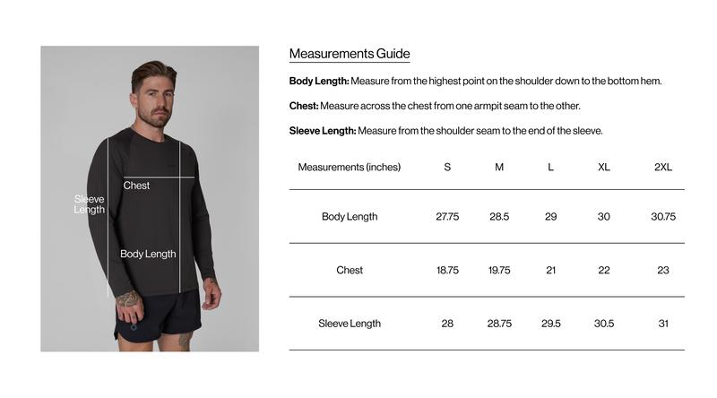 Haus | Essentials Long Sleeve Athletic Fitted Tee