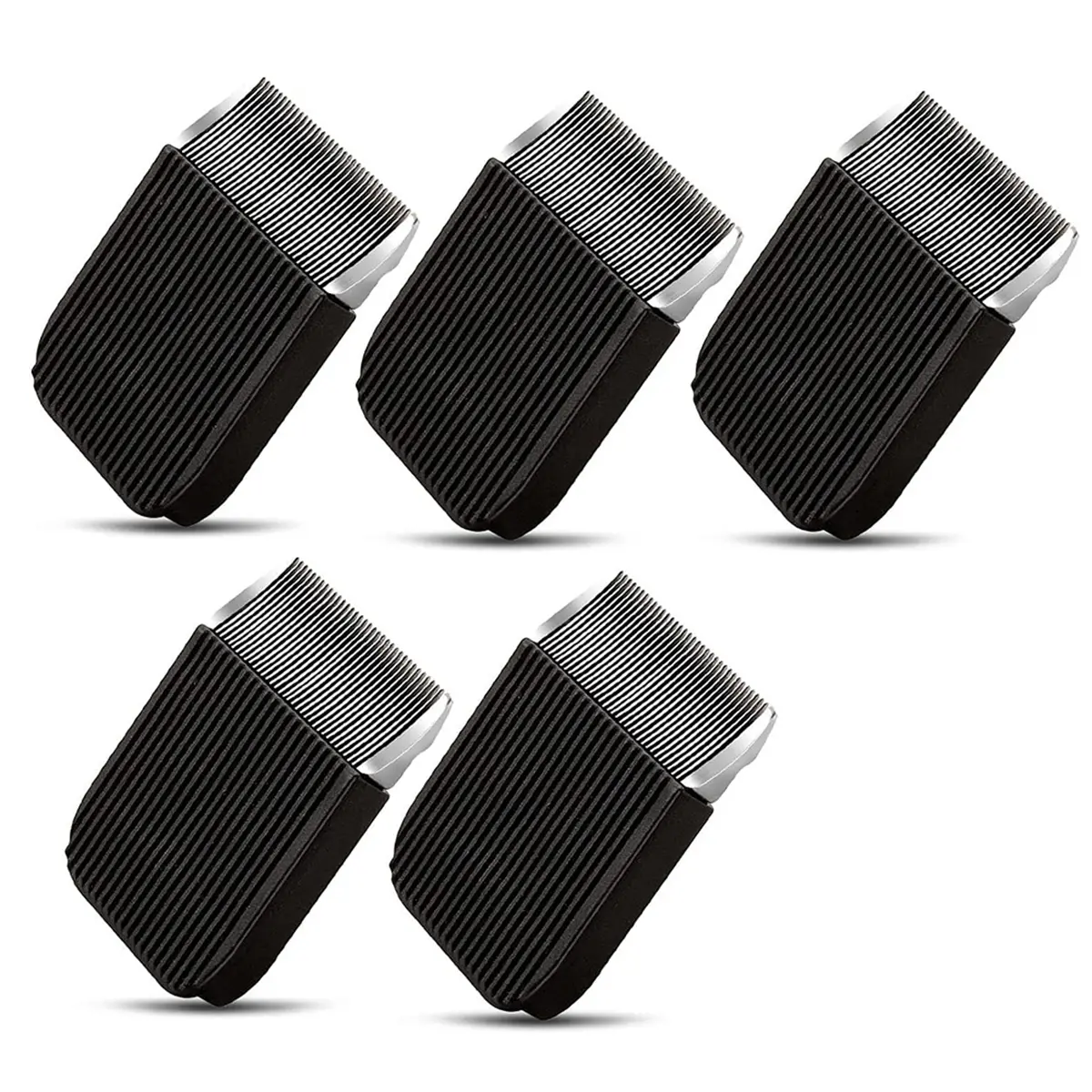 Tufting Trimmer Replacement Blades, 5-Piece Stainless Steel Cutting Heads for 200W Carpet & Rug Trimmers, Easy to Replace, Tool Accessories, 5Pcs, Disassembly Blade, Excellent Cutting Performance, Metal, Trimming Rugs, Universal Fit