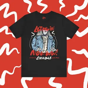 Longlegs Unisex Jersey Tee, Nicolas Cage Horror movie T-Shirt