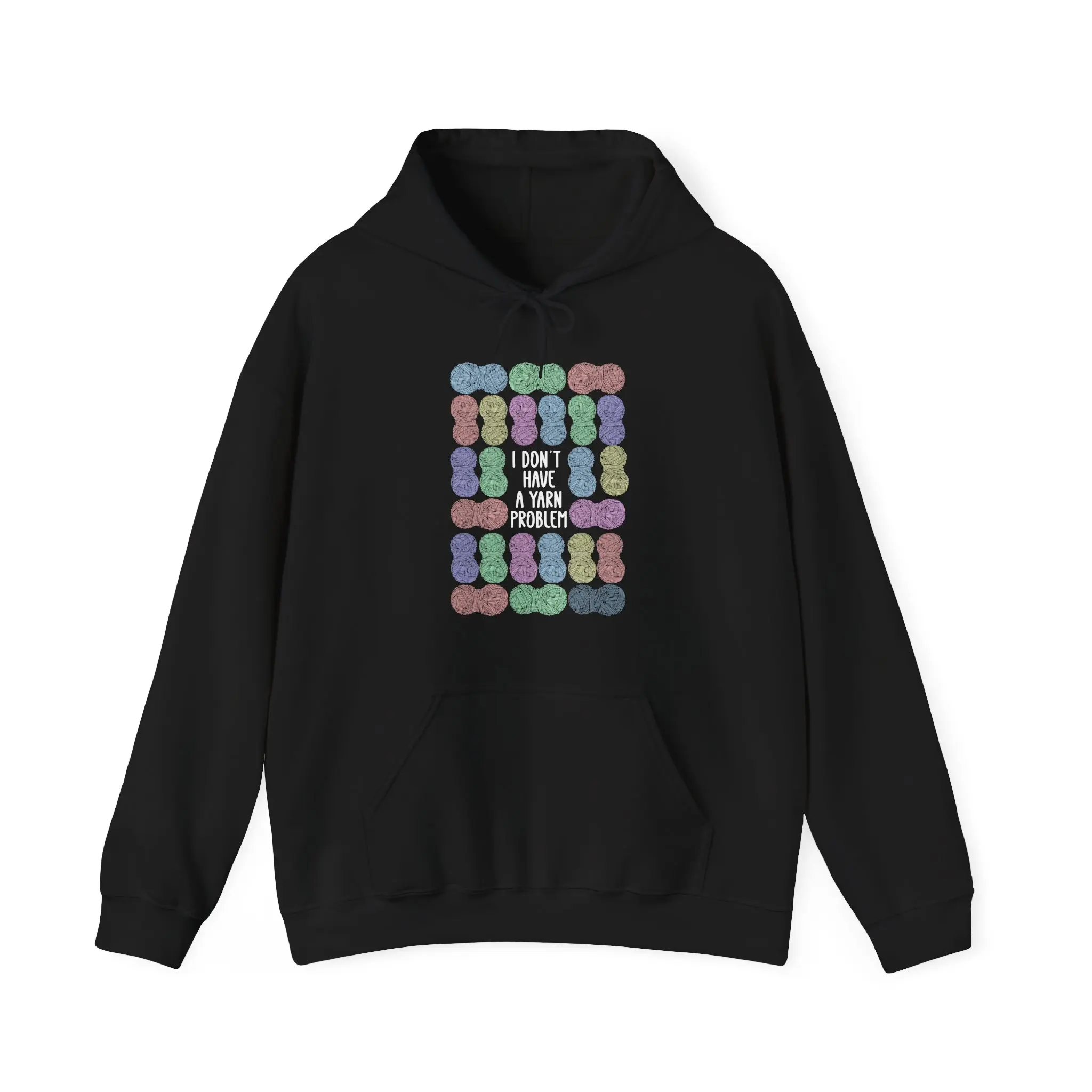 Crochet Lovers Handicraft Yarn I Don't Have A Yarn Problem Hoodie, Men Women Crochet Lovers Christmas Gifts Crochet Hoodie