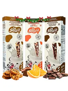 Milk Flavoring Straws – 30 Straws. CHOCOLATE PARTY TRIO. COOKIES & CREAM,CHOC ORANGE, CHOCOLATE. Low Sugar, Kid-Approved Fun, No Artificial Flavors or Colors, Works with Any Milk, Perfect for Lunchboxes & Gifting, Flavored milk, Healthy snack for kids