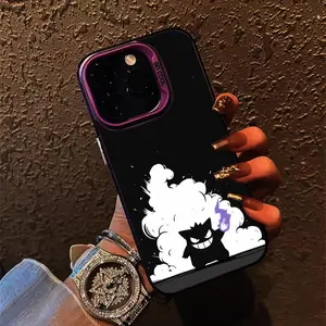 Cartoon Explosion Gengar Phone Case stylish phonecases for iPhone 17 16 15 14 13 12 11 Pro/ Max/Plus shock-proof anti-fingerprint Anti Fall Matte Back Cover
