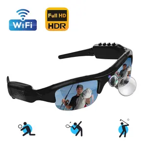 Camera And Video Glasses,1080P HD Smart Camera Glasses,Sunglasses That Can Record Videos, Photochromic Sunglasses,Wifi Transmission,For Outdoor Sports,Biking,Hiking,Wireless Smart Glasses