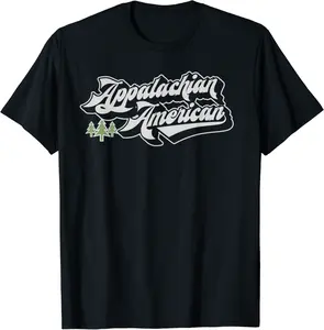 Appalachian American Vintage Appalachia Pride Graphic T-Shirt - Hufsakha Shop 71B0B1324WJJ