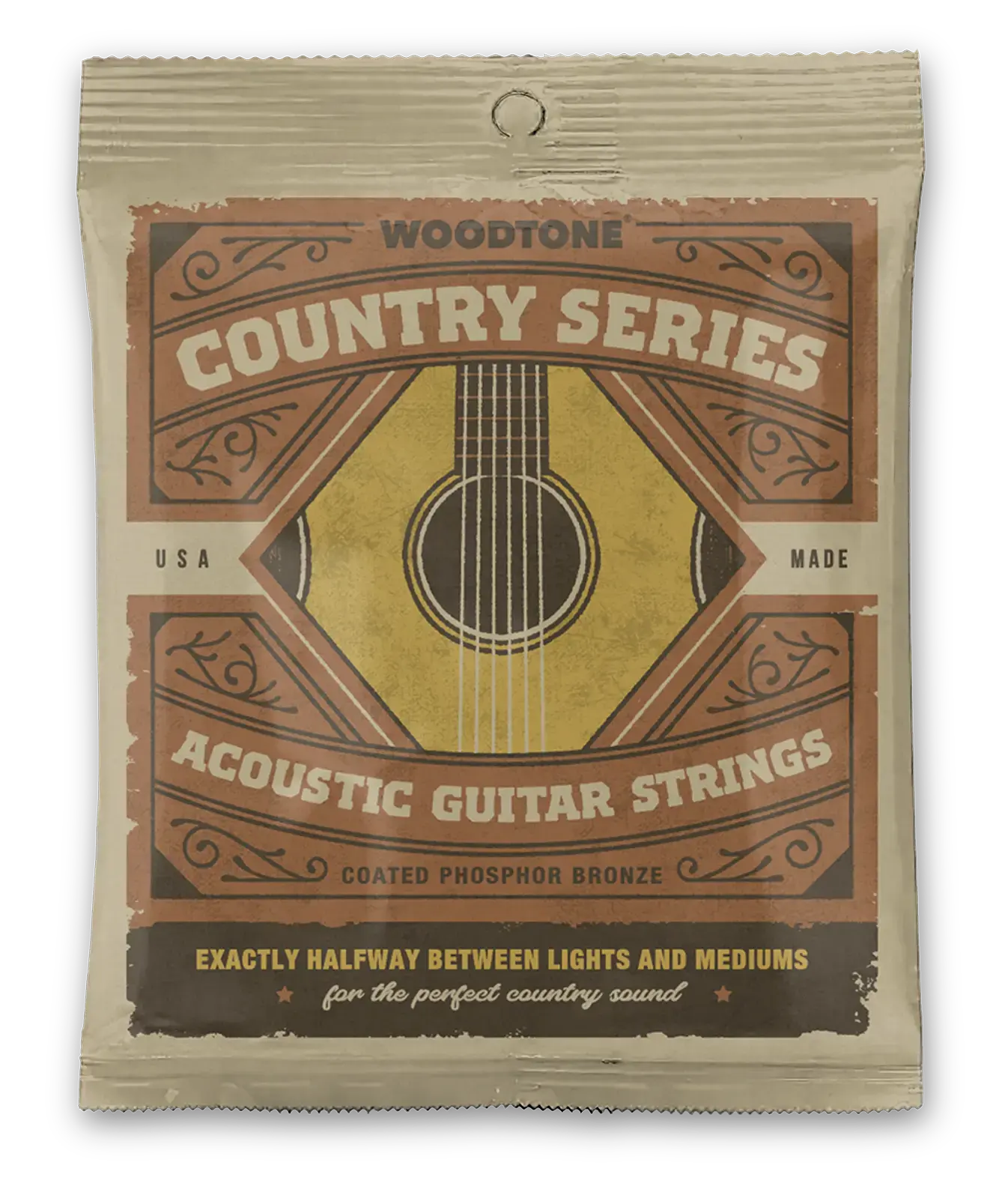 Woodtone Country Series / Low Tension / Acoustic Guitar Strings