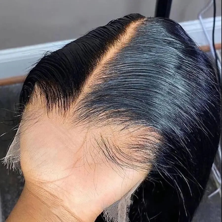 Bling Hair Wigs Bone Straight 13x4 13x6 HD Lace Frontal Human Hair Wigs Transparent Swiss Lace Long Silky Straight for Black Women 30inch #SummerVibes