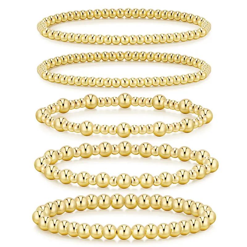 Golden Bead 5 piece set 3